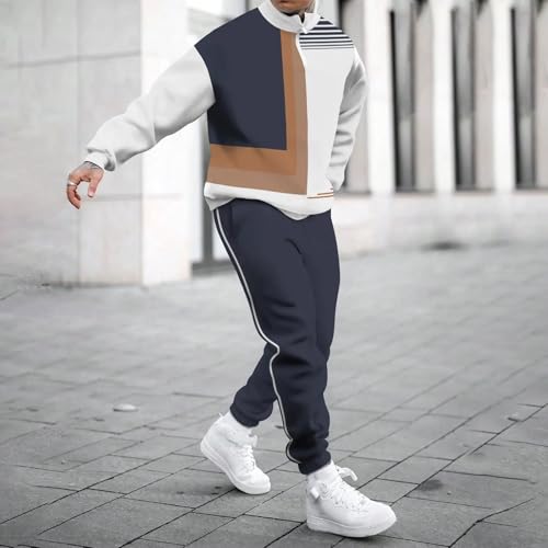 Ensemble homme sweat à capuche gris pour loisirs et running