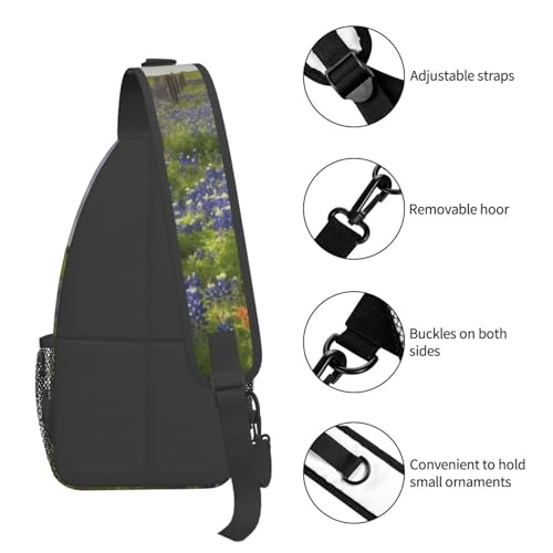 Mochila Cruzada Urbana Negra para Hombre y Mujer miniatura 5
