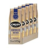 ORYZA Selection Kamalis Duftreis, 5er Pack (5 x 375 g), Langkorn-Reis aus Kambodscha vegan, von Natur aus glutenfrei, Bester Reis der Welt