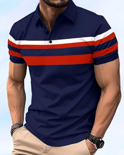 Image of AUSK Men Polo Tshirt with Half Sleeve Regular Fit