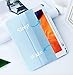 SIWENGDE Case for iPad Pro 11 Inch 4th/3rd/2nd Generation 2022/2021/2020 with Pencil Holder [Support iPad 2nd Pencil Charging] Slim Trifold Stand Smart Protective Cover, Auto Wake/Sleep(Light Blue)
