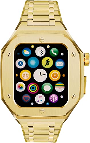 Boîtier antichoc et bracelet acier Apple Watch, finissez-en avec les écrans brisés de 45mm