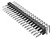 Samtec Connector, Header, 10 Position, 2.54Mm - TSW-105-08-G-D-RA