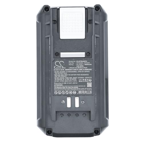 6000mAh Replacement Battery for Ryobi 40V
