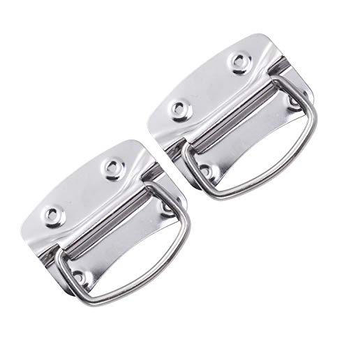 Hemobllo 2 Maniglie a Manico in Acciaio Inox con