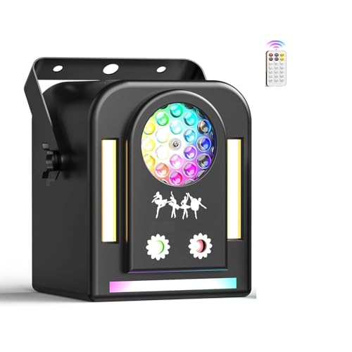 Image of Laser Strobe Lights Stage Lights Full Color with Remote & Sound Activated AUTO Perefct for Disco Party Bar Club DJ & Stage Lighting