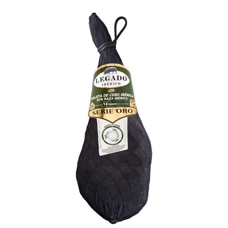 Paletilla Ibérica de Cebo de 4,5 kg, Perfecto para estas Navidades. Tanto para Regalar, como para...