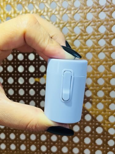 Kit Limpador Higienizador de Fone Ouvido 3 em 1 Case Bluetooth - Loja Q2TEK (Azul)