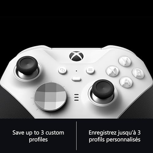 XBOX Elite Series 2 Core Wireless Gaming Controller – White – XBOX Series X|S, XBOX One, Windows PC, Android, and iOS - Elite Series 2 Edition — view 7