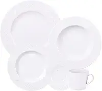Aparelho de Jantar Tramontina Ingrid em Porcelana Decorada 30 Peças