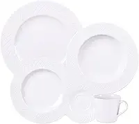 Aparelho de Jantar Tramontina Ingrid em Porcelana Decorada 30 Peças