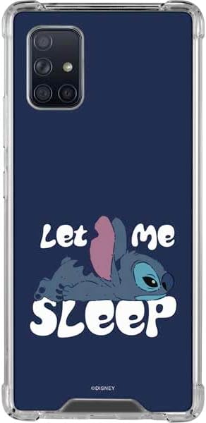 Skinit Clear Phone Case Compatible with Galaxy A71 5G - Officially Licensed Disney Lilo and Stitch Personalities Moods Design