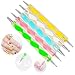 BURILES HERRAMIENTAS PARA MANICURA, REPUJADO TARJETAS, CUERO Y ESTAÑO