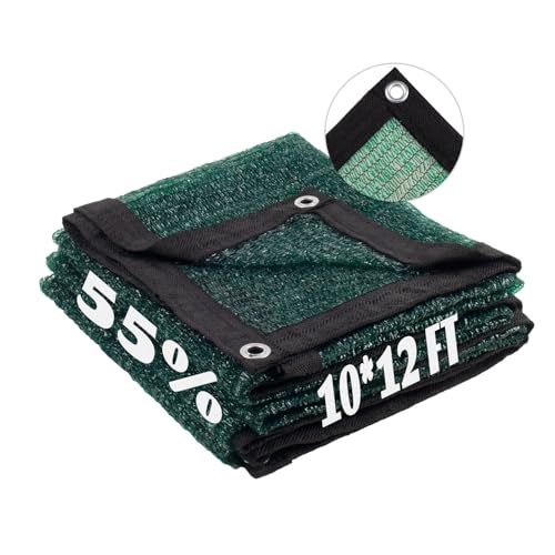 LOVE STORY 10x12FT Dark Green Shade Cloth Sunblock Net