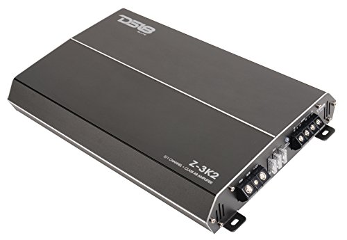 DS18 Elite Z-3K2 Car Audio Amplifier in Black - Class AB, 2 Channels