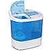 ZENY Portable Clothes Washing Machine Mini Twin Tub Small Laundry Washer Aparment Spin Dryer 9.9lbs Capacity Lightweight for Dormitory, RV blue