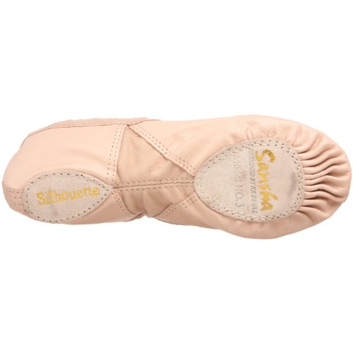 Sansha Silhouette Leather Ballet Slipper4