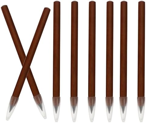 HONMEET 8 Adet Mürekkepsiz Kalem: HB Kalıcı Çizim Aracı - Yeniden Kullanılabilir, Bileyleme Gerektirmeyen Tasarım - Günlük Tutma ve Not Alma İçin İnce Uçlu Çizim Kalemi - Görsel 1