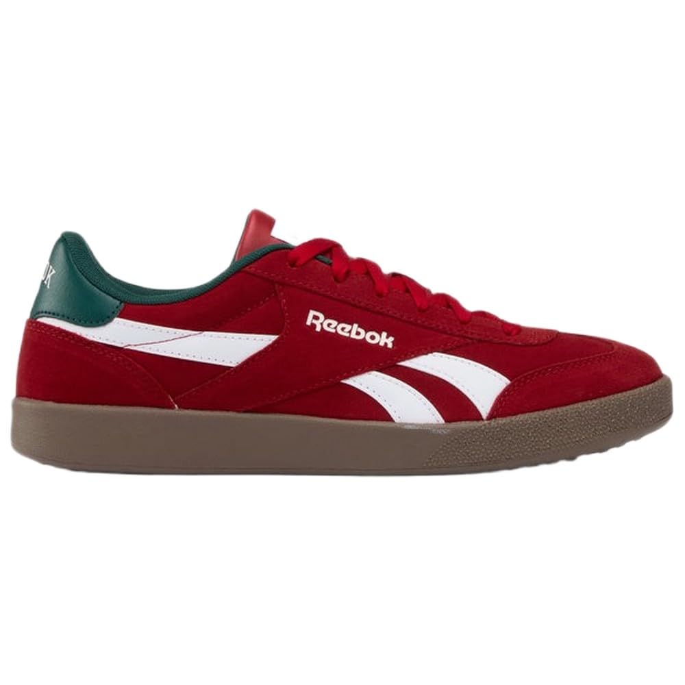 Reebok Unisex Smash Edge Trainers, Flashred/Green/Gum, 44 EU