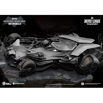 Beast Kingdom Justice League Batmobile MC-016 Master Craft Statue, Multicolor