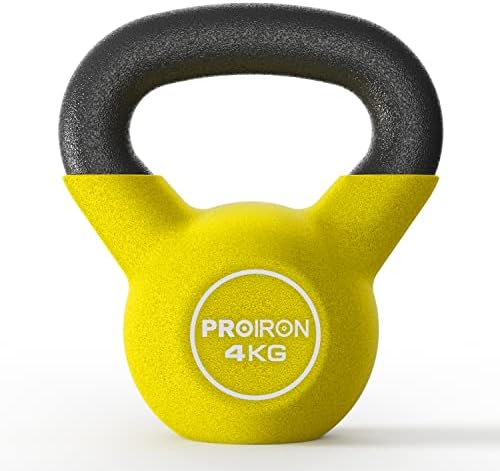 Fitness & Wellness in Saudi Arabia: Save Another Riyal with Smart Choices 26 PROIRON Neoprene Coated Kettlebell Weights Solid Cast Iron Kettle...
