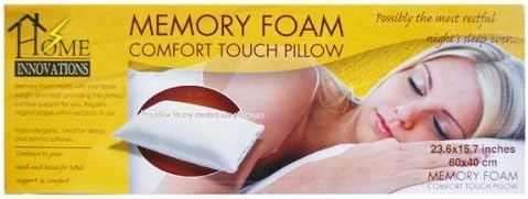 Home Innovations Memory Foam Pillow - 23.6" x 15.7"