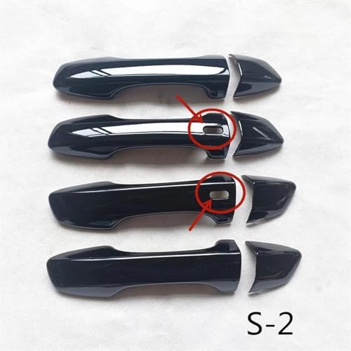 Manija de puerta exterior y molduras estilo automático para Jetta MK7 y Vento 2
