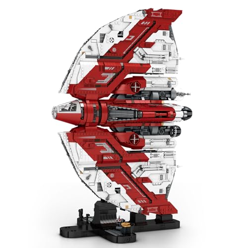 Mocbuiie T6 Shuttle Klemmbausteine - 5749 Teile Technik Flugzeug Modular Buildings Space Wars Raumschiff Modell Bausatz für Erwachsene