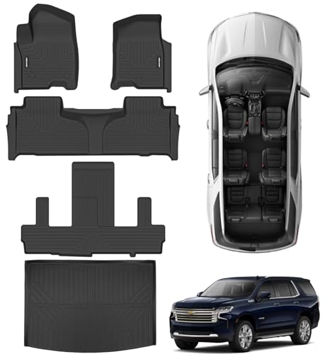 2015 - 2020 Chevrolet Suburban / GMC Yukon XL Custom Fit Floor Liners | Smartliner USA