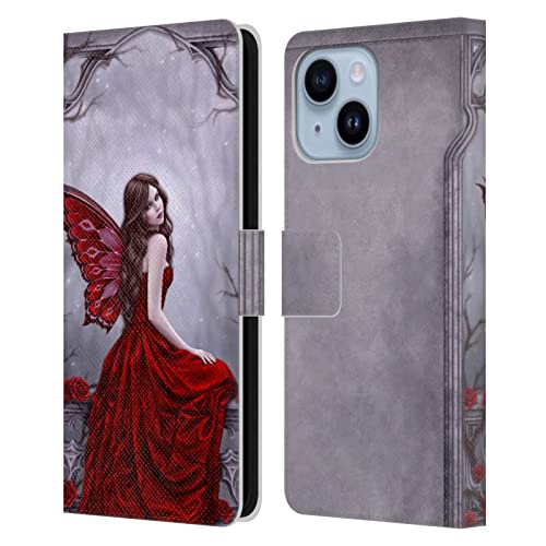 Étui portefeuille iPhone 14 Plus Rachel Anderson housse clapet protection intégrale motif fée