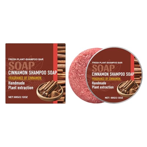 Jabón de champú de vitalidad, limpiador de cabello sólido, barra de cabello vegano, ingredientes hidratantes, 6.8x6.8x3.4cm, adecuado para cabello seco, dañado o rizado