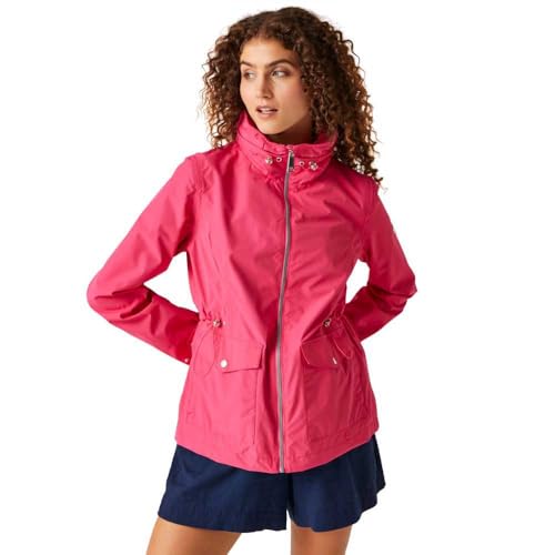Regatta Womens Navassa Full Zip Hooded Rain Coat