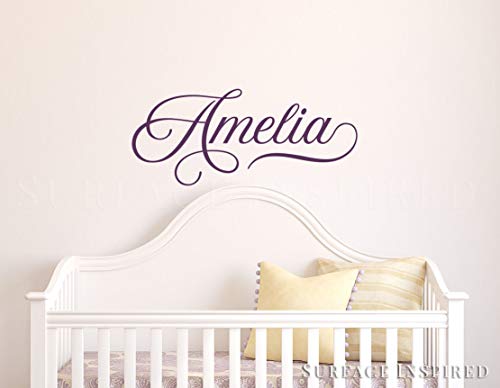 Name Wall Sticker Wall Decal Personalized Removable Wall Decals Stickers From Surface Inspired 1034