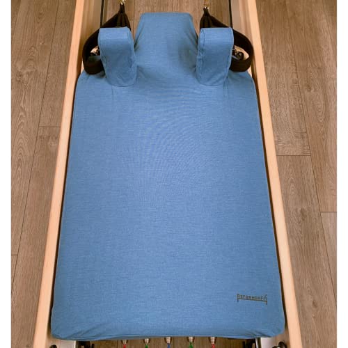 Reformerfit Pilates Towel/Cover With Total Coverage For Most Reformer Types - The Universal - Fitted End (True Blue Denim) #TOP1