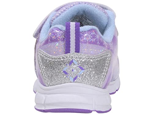 Girl's Frozen Lighted Sneaker (Toddler/Little Kid) Purple 11 Little Kid M4