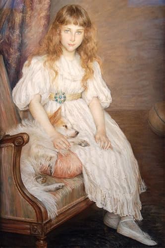 Affiche Mademoiselle Adeline Pozanska de Louise Breslau | Impression sur toile 60x90cm