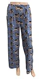 Collections Etc E & S Imports Women's German Shepherd Dog Lounge Pants- Dog Pajama Pants Bottoms - L