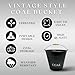 HomeZone 12L Black Fireside KINDLING BUCKET Log Burner Accessories - Vintage Style Black Coal Bucket - Wood Burner Coal Storage - Log Store Metal Bucket - Wood Log Holders for Fireplace