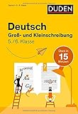  Deutsch in 15 Min - Groß- und Kleinschreibung 5./6. Klasse (Duden - In 15 Minuten)