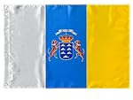 Durabol Bandera Islas Canarias 60 x 90 cm Satén 2 ...: Durabol Bandera de Canarias Comunidades autónomas de España 60 * 90 cm 2 Anillas metálicas fijadas en el Dobladillo Tipo de producto: BANNER Marca: Durabol