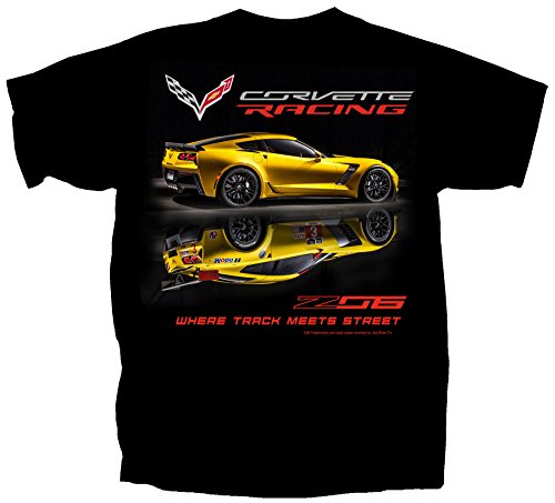 Joe Blow Men's Corvette C7 Z06 'Designed To Dominate' T-Shirt - Officially Licensed Navy Tee - View #8