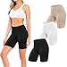 Sexy Basics Womens 3 Pack Active Dance Running Yoga Bike - Boy Short Boxer Briefs (M/6, 3 PK -Black/Hazelnut/White)
