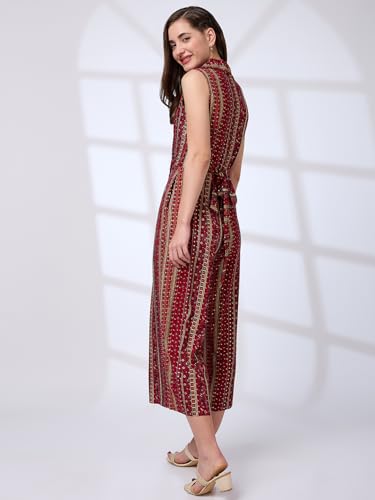 Image of Globus Womens Women Jumpsuit (3641401002 Wine S)