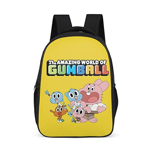 The Amazing World of Gumball: Mochila escolar para niños  multifunción  con compartimento