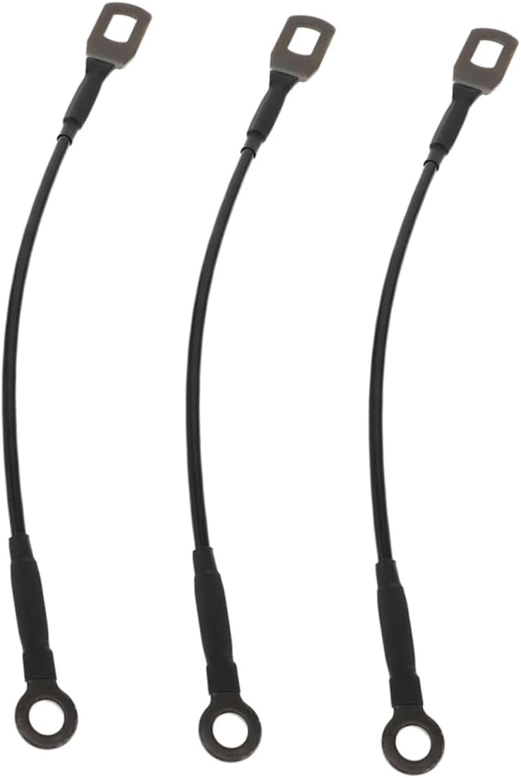 Mikinona 3pcs Tailgate Cable Kit for Pickup Trucks Car SUV Tailgate Cable Replacement Rear Lift Support Parts