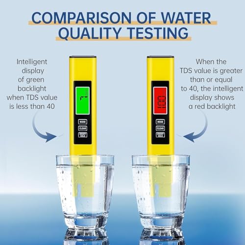 Testeur d'eau numérique 0-9999 ppm pour vérifier la pureté de l'eau potable