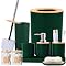 Amazon.com: SLDIYWOW 9-Piece Dark Green Bathroom Accessories Set with ...