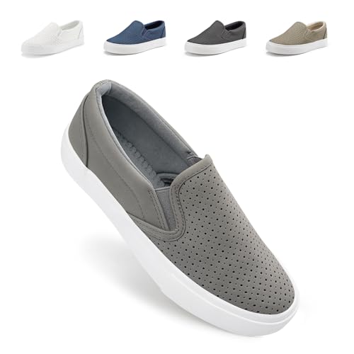 Image of JENN ARDOR Slip On Sneakers Women Comfortable Walking Slip On Shoes Women Memory Foam Womens Fashion Loafers for Women Casual Shoes for Women Flats