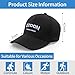 OZOON Brand CAPS for Sport, Casual, Fashion, Adjustable Buckle, Running Workouts and Outdoor Activities All Seasons. Black