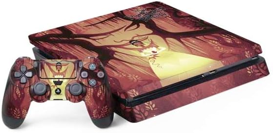 Skinit Decal Gaming Skin Compatible with PS4 Slim Bundle - Officially Licensed Disney Princess and The Frog Ray Design